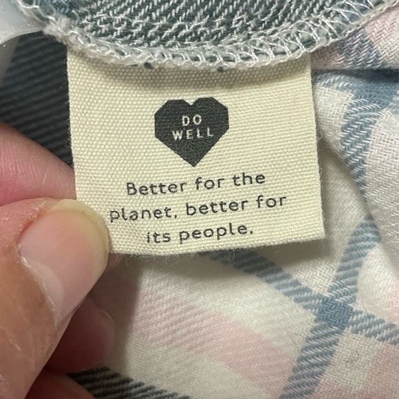 EUC Madewell Lucie Elbow Sleeve Smocked Mini Dress Lebaum Plaid Cotton Small - Picture 15 of 15